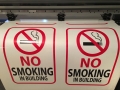 no smoking signs